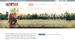 Desktop Screenshot of katiespetdepotwestla.com